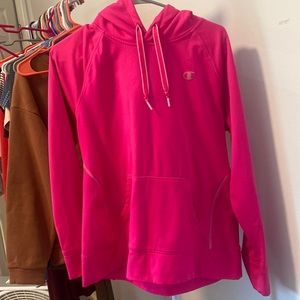 Champion power train pink hoodie